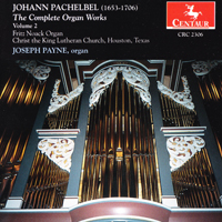 Payne, Joseph - Johann Pachelbel: The Complete Organ Works, Vol. 02