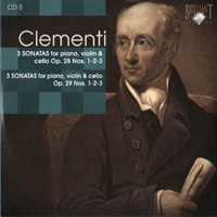 Bolognese, Vincenzo - M. Clementi: Complete Sonatas for Violin, Cello & Piano (CD 5) 