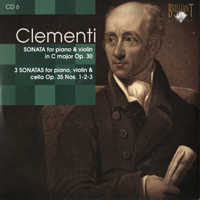 Bolognese, Vincenzo - M. Clementi: Complete Sonatas for Violin, Cello & Piano (CD 6) 