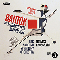 Dausgaard, Thomas - Bartok: The Miraculous Mandarin, Suite No. 2 & Hungarian Peasant Songs (feat. BBC Scottish Symphony Orchestra)
