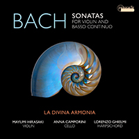 Ghielmi, Lorenzo - Bach: Sonatas for Violin and Basso Continuo, BWV 1021-1024