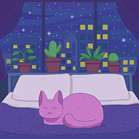 Purrple Cat - Indigo Dreams (EP)