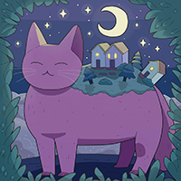 Purrple Cat - Nostalgia And Moving On