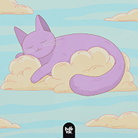 Purrple Cat - Floating To My Bedroom (Single)