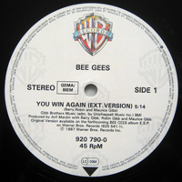 Bee Gees - You Win Again (12'' Single)