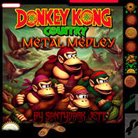 SantyDark Jett - Donkey Kong Country - Metal Medley 1