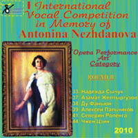 Various Artists [Classical] - 1 Int. Vocal Competition in Mem. A. Nezhdanova 'Opera Performancr Art', Round 2, CD 3