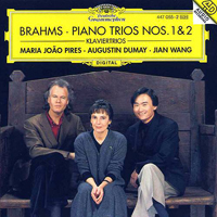 Maria Joao Pires - Brahms: Piano Trios Nos. 1 & 2 (feat. Augustin Dumay & Jian Wang)