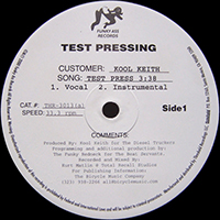 Kool Keith - Test Press EP