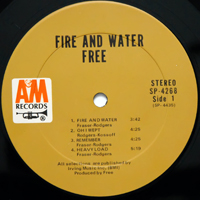Free (GBR) - Fire And Water (LP)