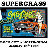 SuperGrass - Live at Rock City, Nottingham 1998.01.18.