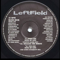 Leftfield - Song of Life [12'' Single]
