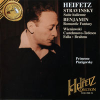 Jascha Heifetz - The Heifetz Collection, Vol.31 - Benjamin,   & more