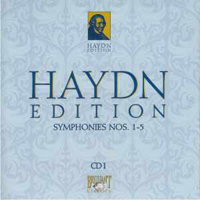 Franz Joseph Haydn - Haydn Edition (CD 1): Symphonies Nos. 1-5