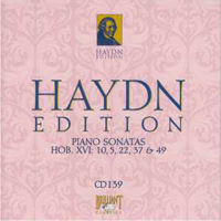 Franz Joseph Haydn - Haydn Edition (CD 139): Piano Sonatas Hob XVI-10, 5, 22, 37 & 49