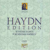 Franz Joseph Haydn - Haydn Edition (CD 77): Scottish Songs for William Napier IV