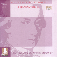 Wolfgang Amadeus Mozart - Complete Works, Volume 6 - Keyboard Works (CD 13: 4-Hands, Vol. II)