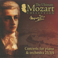 Wolfgang Amadeus Mozart - The Ultimate Mozart Collection (CD 25: Concerts for piano & orchestra 25/3/4)