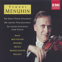 Yehudi Menuhin - The Great Violin Concertos (CD 1)