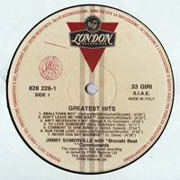 Jimmy Somerville - 1984-1990 Greatest Hits (LP)