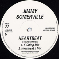 Jimmy Somerville - Heartbeat (European Mixes) [12'' Single]