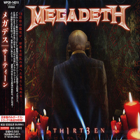 Megadeth - Th1rt3en (Japanese 1st Press)