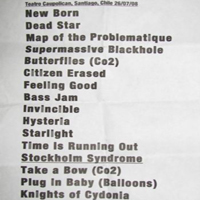 Muse - 2008.07.26 - Live @ Teatro Caupolican, Santiago, Chile (CD 1)