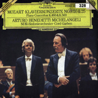 Arturo Benedetti Michelangeli - Arturo Benedetti Michelangeli play Mozart's Piano Concertos (CD 1)