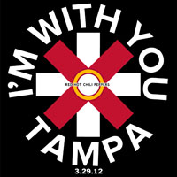Red Hot Chili Peppers - I'm with You Tour  29.03.2012 - Tampa, FL