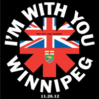 Red Hot Chili Peppers - I'm with You Tour 2012.11.26 Winnipeg, MB