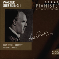 Walter Gieseking - Great Pianists Of The 20Th Century (Walter Gieseking II) (CD 1)