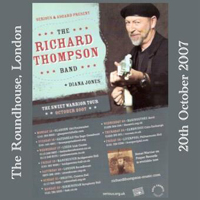 Richard Thompson - The Roundhouse, London, Uk, October 20 (CD 2)