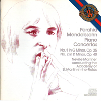 Murray Perahia - Mendelssohn -  Piano Concertos Op.25 & 40