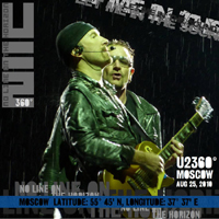 U2 - U2360 (Moscow - August 25, 2010: CD 1)