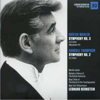 Leonard Bernstein - Leonard Bernstein: The Symphony Edition (CD 30): Mahler - Symphony No. 3 (Movement 6) & Thompson - Symphony No. 2