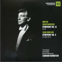 Leonard Bernstein - Leonard Bernstein: The Symphony Edition (CD 53): Dmytry Shostakovich - Symphonies  No. 14, Sibelius Symphonies No. 3