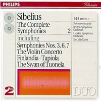 Boston Symphony Orchestra - Jean Sibelius - The Complete Symphonies Vol. 2 (CD 2: Violin Concerto, Finlyndia, Tapiola, Tuonela)