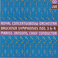 Mariss Jansons - Anton Bruckner, Symphonies 3 and 4. Royal Concertgebouw Orchestra Mariss Jansons (CD 1)