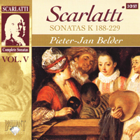 Pieter-Jan Belder - Domenico Scarlatti - Complete Keyboard Sonatas Vol. V: Sonatas K. 188-229 (CD 3)