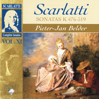 Pieter-Jan Belder - Domenico Scarlatti - Complete Keyboard Sonatas Vol. XI: Sonatas K. 476-519 (CD 1)