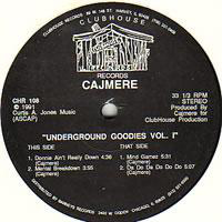 Cajmere - Underground Goodies Vol. 1