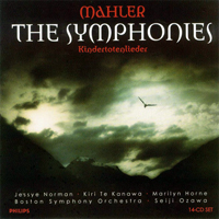 Ozawa, Seiji - Gustav Mahler: Complete Symphonies (feat. Boston Symphony Orchestra) (CD 09)