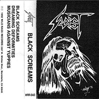 Sadist - Black Screams (Cassete)