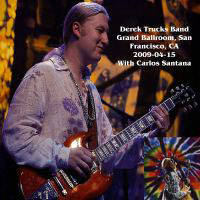 Derek Trucks Band - 2009.04.15 - Live at Regency Centre, Grand Ballthroom, San Francisci, USA (CD 1) (split)