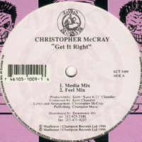 McCray, Christopher - Get It Right (Single)