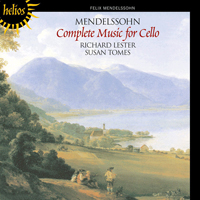 Lester, Richard (GBR) - Mendelssohn - Complete Music For Cello & Piano