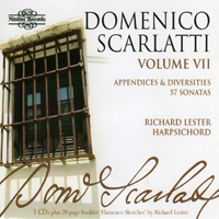 Lester, Richard (ENG) - Domenico Scarlatti: The Complete Sonatas, Vol. VII (CD 2: Appendices - 34 Sonatas)