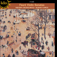 Osostowicz, Krysia - Gabriel Faure - Violin Sonatas