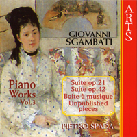 Spada, Pietro - Giovanni Sgambati - Piano Works (CD 3)