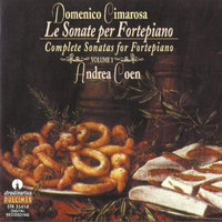 Coen, Andrea - Cimarosa: Le Sonate Per Fortepiano, Vol. 1